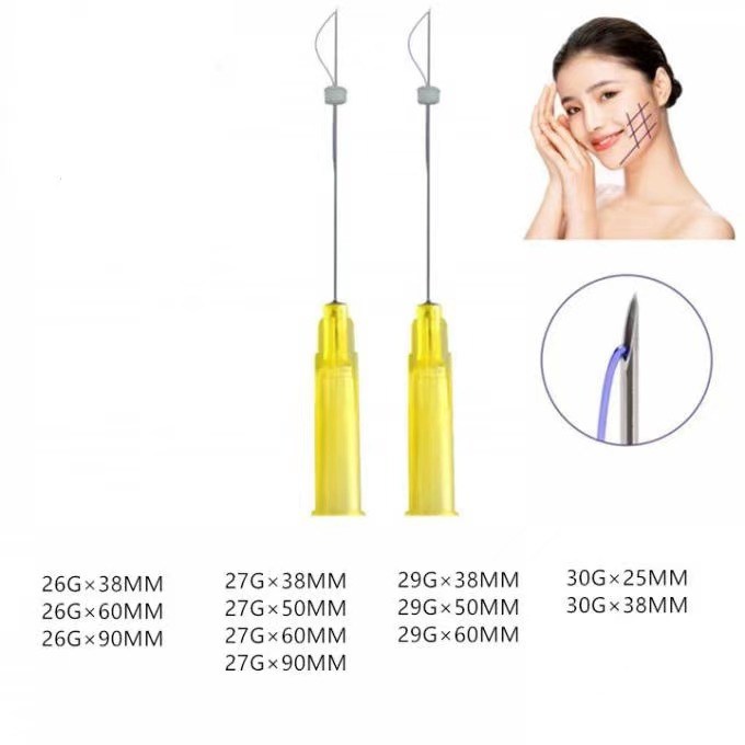 Gold Thread Injections 3D 4D 6D PDO Thread Lift Nose Thread Injection Facelift Mono Tornado ...
